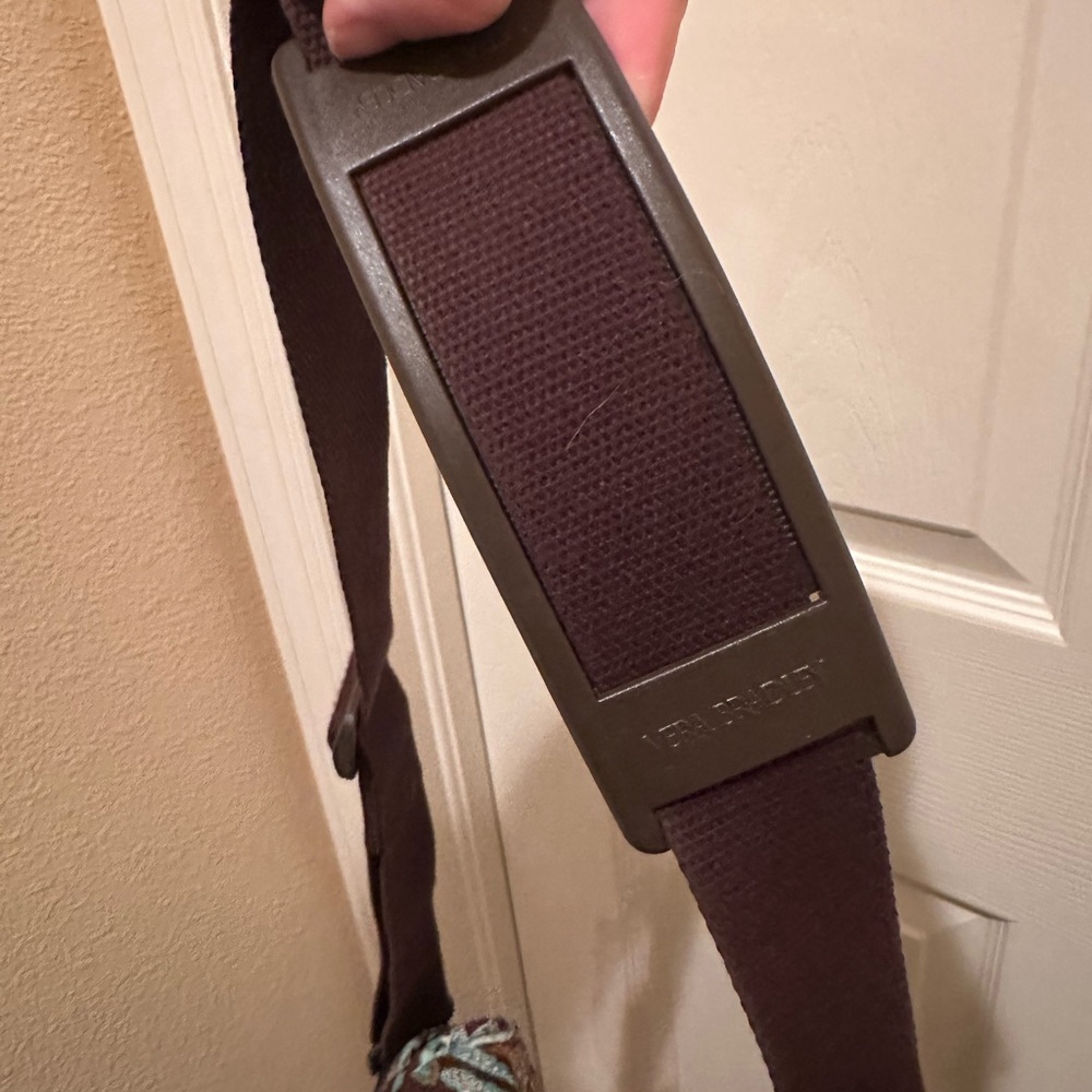 Vera Bradley Java Blue Computer Messenger Bag - image 5